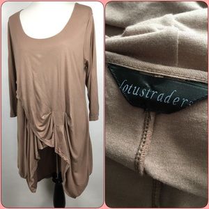 Lotustraders Tunic Shirt  Size M /L Lagenlook